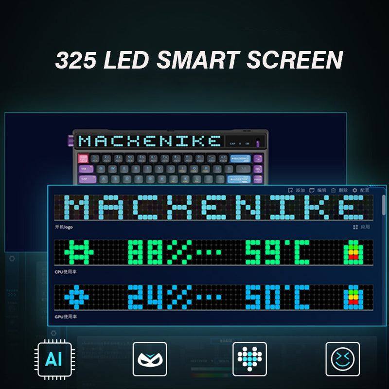 "Cyber" KT68 Smart Screen Mechanical Keyboard