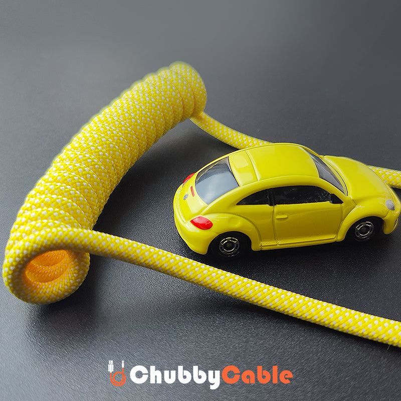 "Easter Chubby" Retractable Car Charge Cable