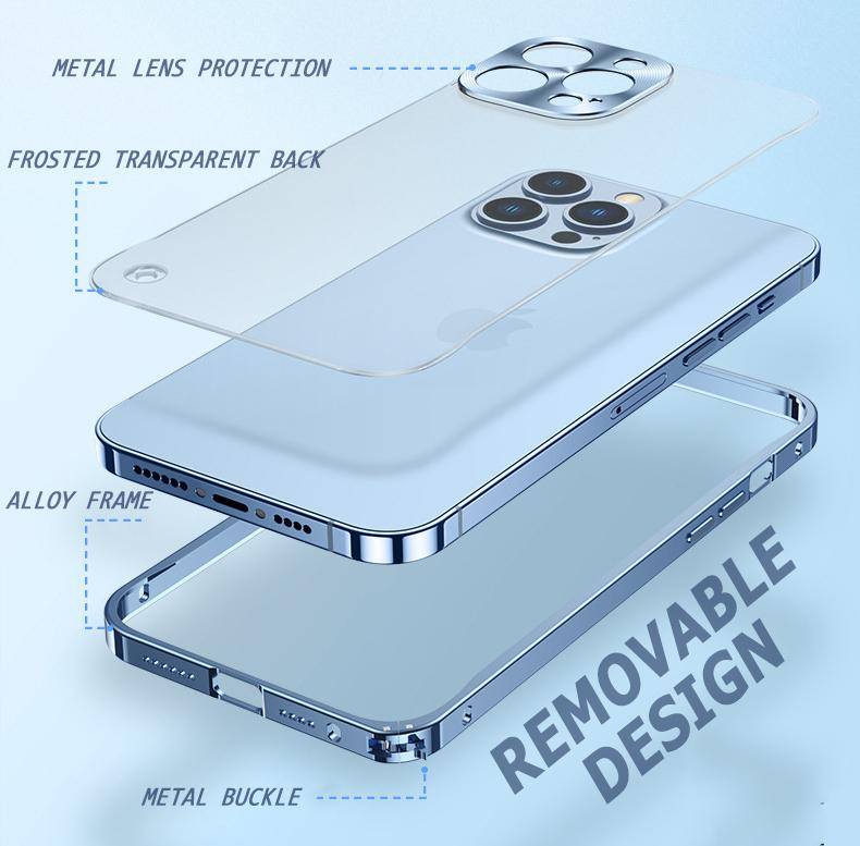 "Explorer" Magsafe Unbreakable Metal Case for iPhone