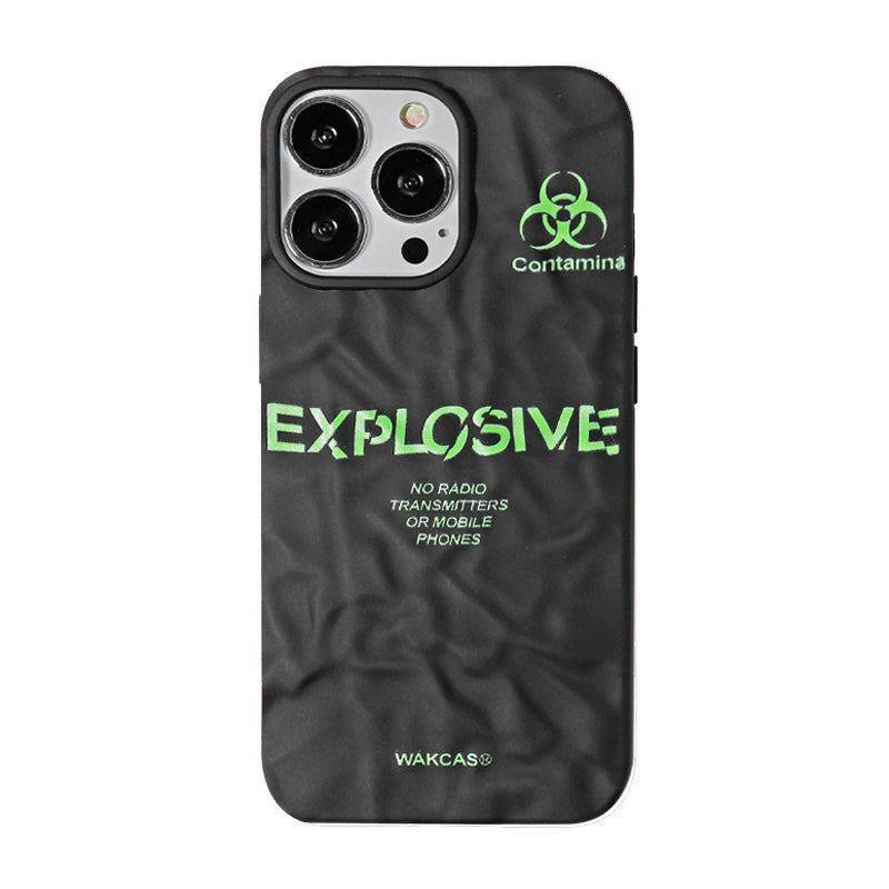 "Explorer" Pleated Pattern Case for IPhone/pad/earpod