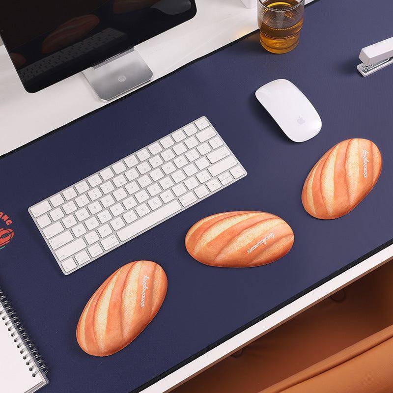 Chubby Comfort Silicone Keyboard Wrist Rest & Mouse Pad Set - Bread –  Chubbycable