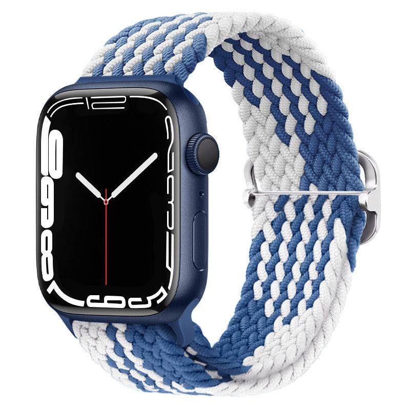 "Rainbow iWatch Strap" Colorful Nylon Braided Strap For Apple Watch