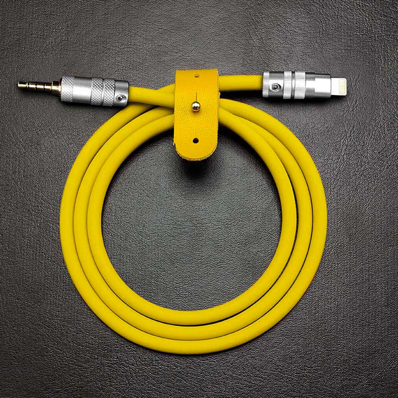 "Seamless Chubby" Audio Cable Type-C & Lightning