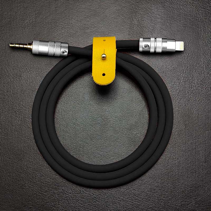"Seamless Chubby" Audio Cable Type-C & Lightning