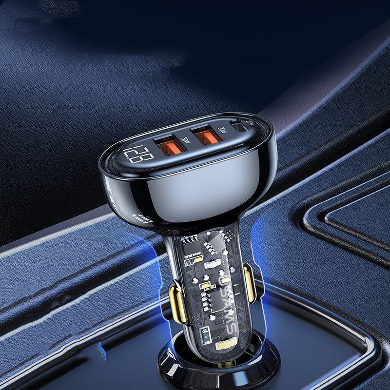 "See Through Me" 80W Car Charger