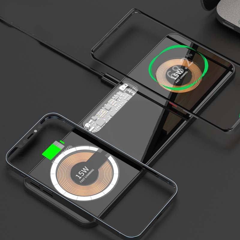"See Through Me" MagSafe 3 in 1 Magnetic Wireless Charger
