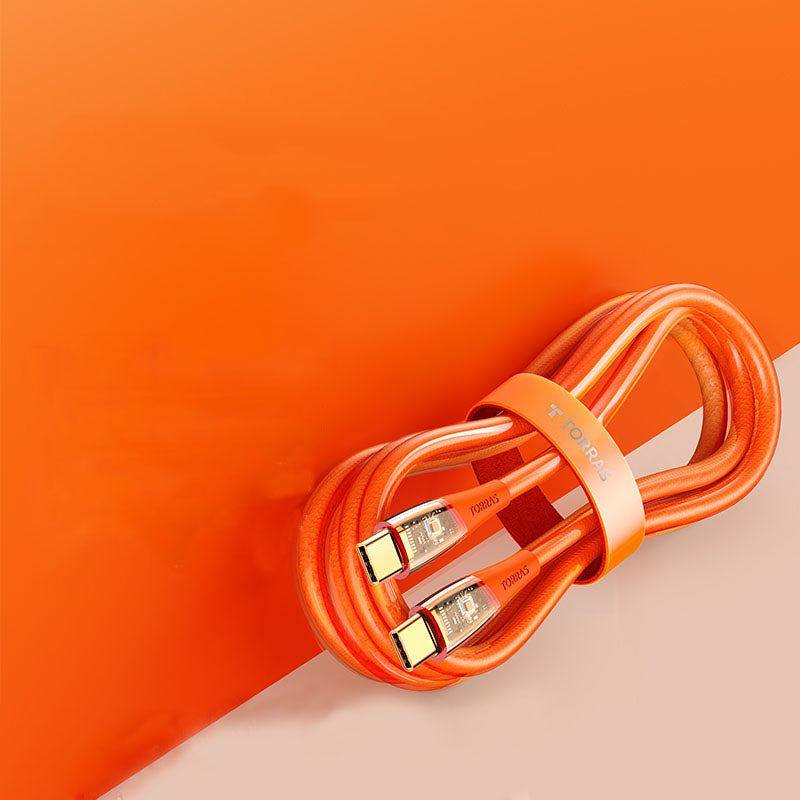 "See Through Me" Transparent Charge Cable