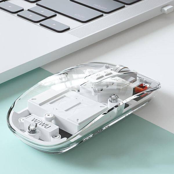 "See Through Me" Wireless Silent Bluetooth Mouse